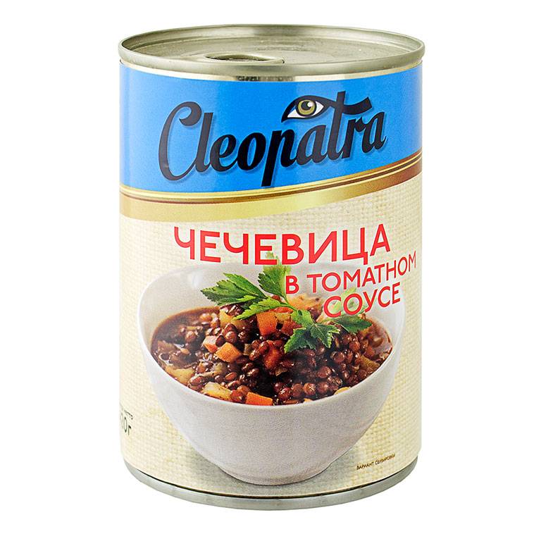 Чечевица в томатном соусе Cleopatra (Клеопатра) смотреть