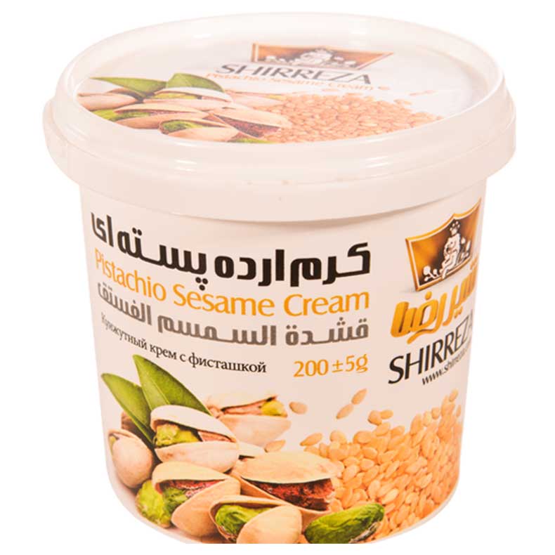 Кунжутный крем с фисташками Shirreza 200 гр смотреть