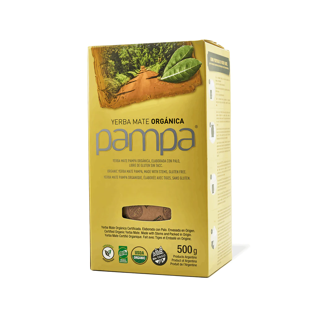 Чай мате «Pampa Organica», 500 гр смотреть фото чая купить и ощутить вкус
