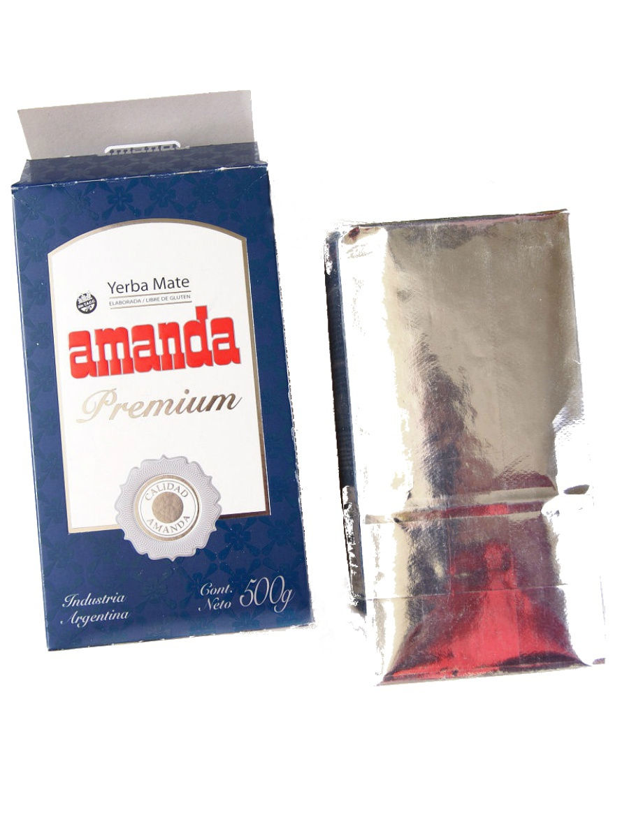 Мате (yerba mate) Amanda Premium 0,5 кг смотреть фото чая купить и почувствовать вкус