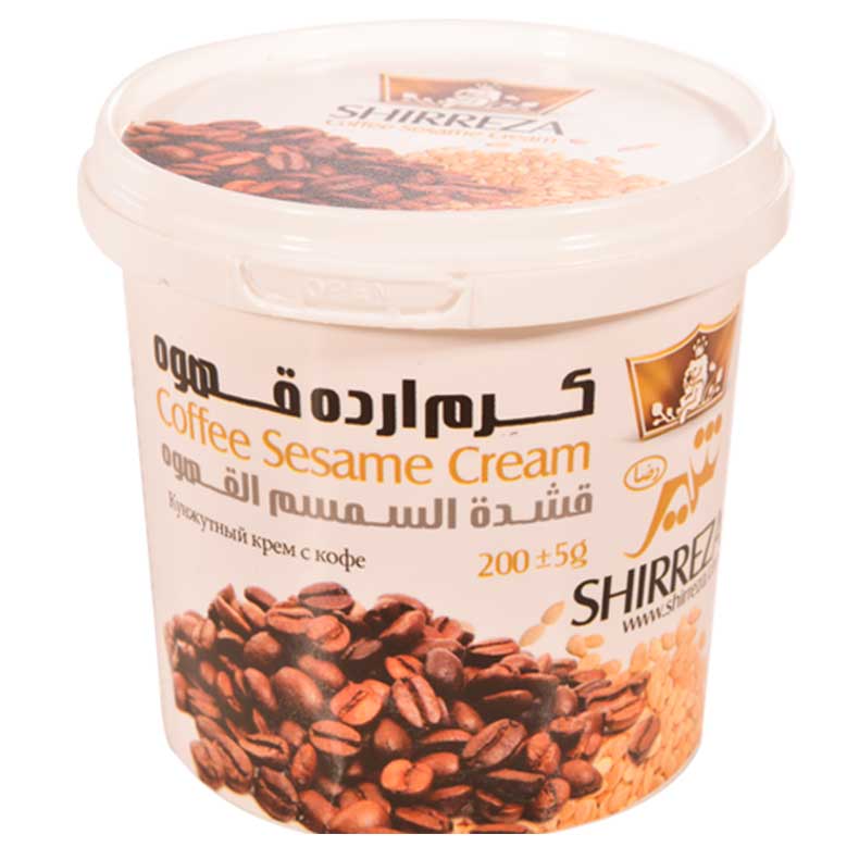 Кунжутный крем с кофе Shirreza 200 гр смотреть