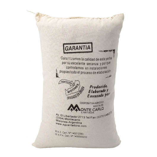 Мате (yerba mate) Aguantadora в льняном мешке (1000 гр) смотреть фото чая и заказать