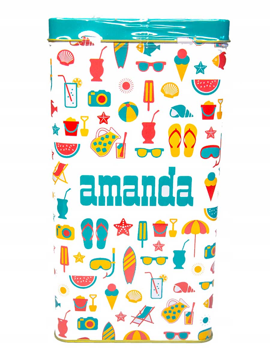 Жестяная банка для мате Amanda (Лето) смотреть фото и купить