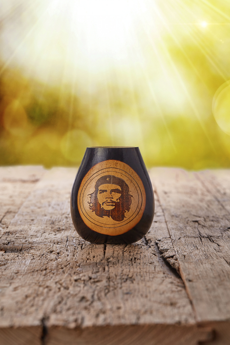 Комплект для мате калабас «Che Guevara» и бомбилья фото